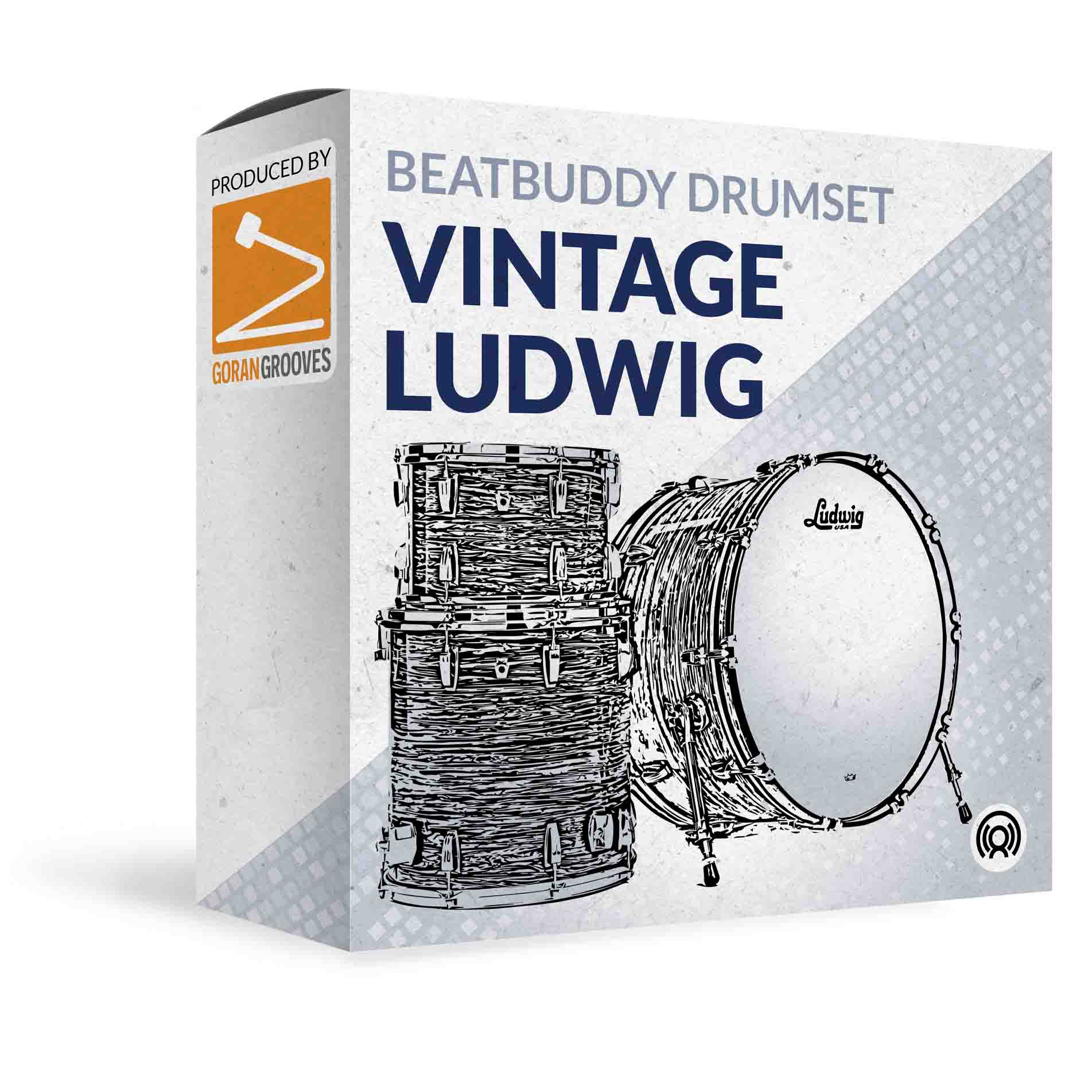 Set de tobe Ludwig vintage | PremiumSet de tobe Ludwig vintage | Premium  